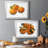 Citrus Grouping I - Matted and Framed Under Acrylic Glass, Set of 2, Large Living Room Wall Art-219169706-219169701