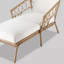Chaise longue d'extérieur avec chaise longue d'extérieur en fer