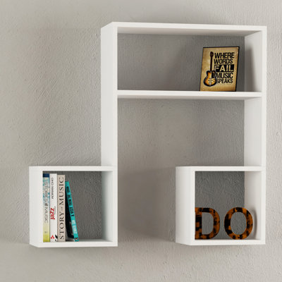Musgrave 5 Piece Accent Shelf with Adjustable Shelves
