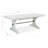 Extendable Trestle Dining Table With 4 Upholstered Side Chairs Server And Hutch