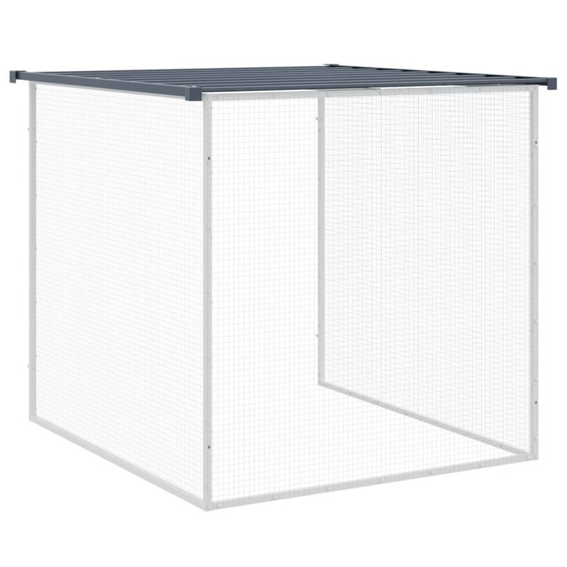 Jenkinsburg Chicken Coop, Anthracite, 90cm H x 403cm W x 98cm D