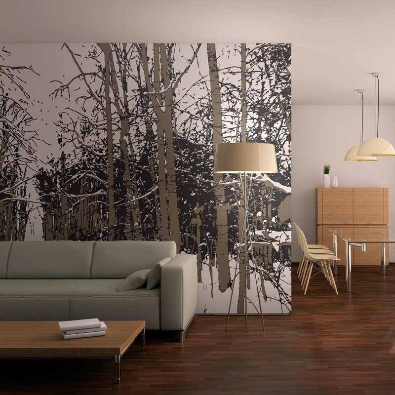 Murale Damber Trees, L 121 po x l 157 po