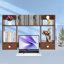 Organisateur de bureau Brockwell-256110093