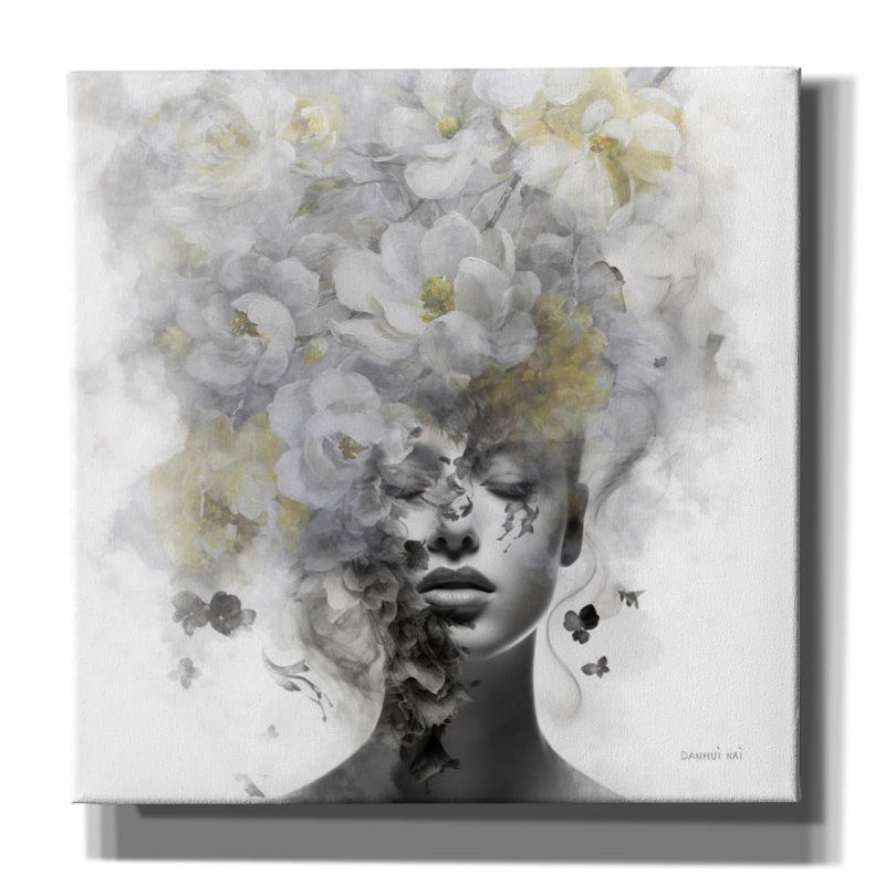 «Hidden Spring» par Danhui Nai, art mural sur toile, H 12 po x l 12 po