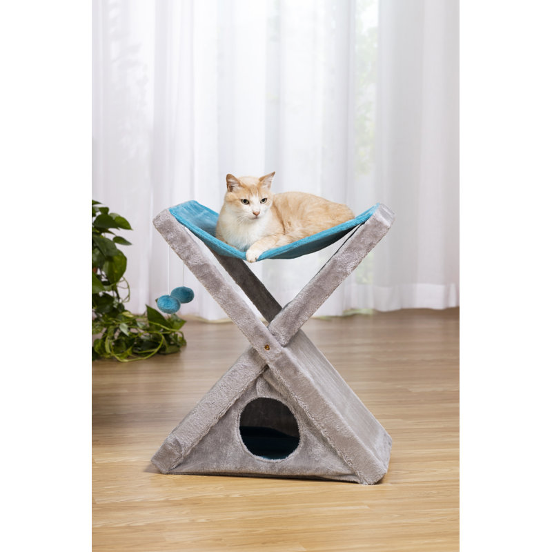 Maison pour chat Gaetana, Bleu