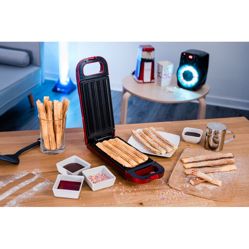 LIVIVO Churros Maker 1 Churros Maker, Metallic Red