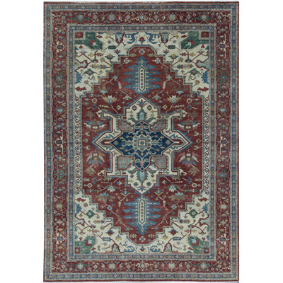 Wool Southwestern Area Rug