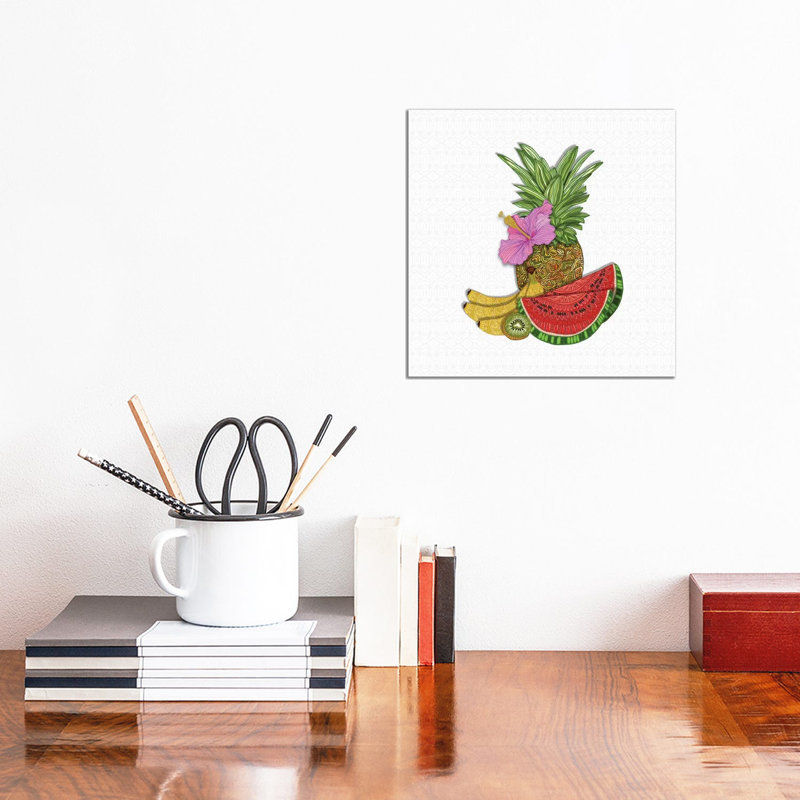 «Fruit Salad» par Angelika Parker, impression, Toile tendue, Aucun mat, H 12 po x l 12 po x P 0,75 po