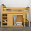Lit mezzanine avec garde-robe, armoire de rangement-1242013192