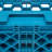 Carlisle Food Service Products 1 Shelf Dish, Glass & Flatware Rack