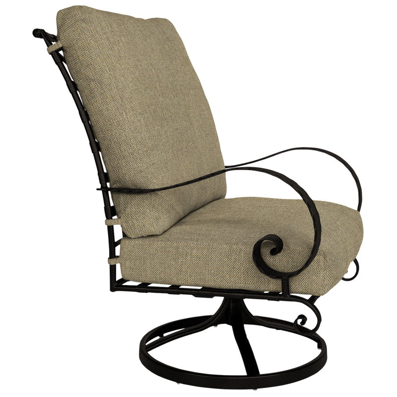 Classico Outdoor Rocker Chair, Carbon Black, Sahara Cafe