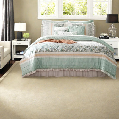 Elegant 9-piece Cotton Bedding Set, Farmhouse Style, Aqua