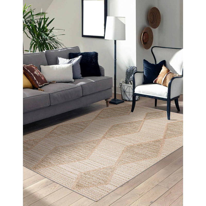 Tapis beige Arkadiusz, Rectangle 8 pi x 10 pi