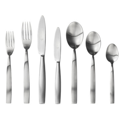 Ensemble de couverts Med Méditerranéeea avec couteaux H / H - 42 pièces - Glace