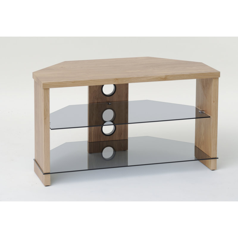 Pegasi Unfinished TV Stand for TVs up to 40", Light Oak, 80cm
