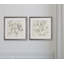 Whispering Leaves - Ensemble de 2 reproductions d'art sur papier encadrées-27611508