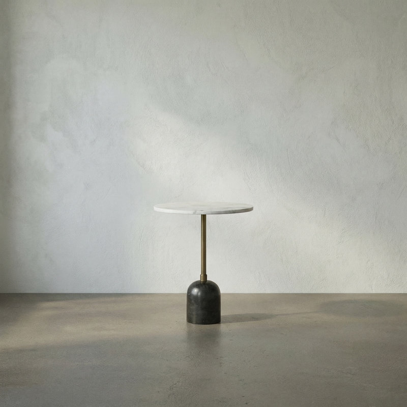 Shantu Side Table with Stone Top