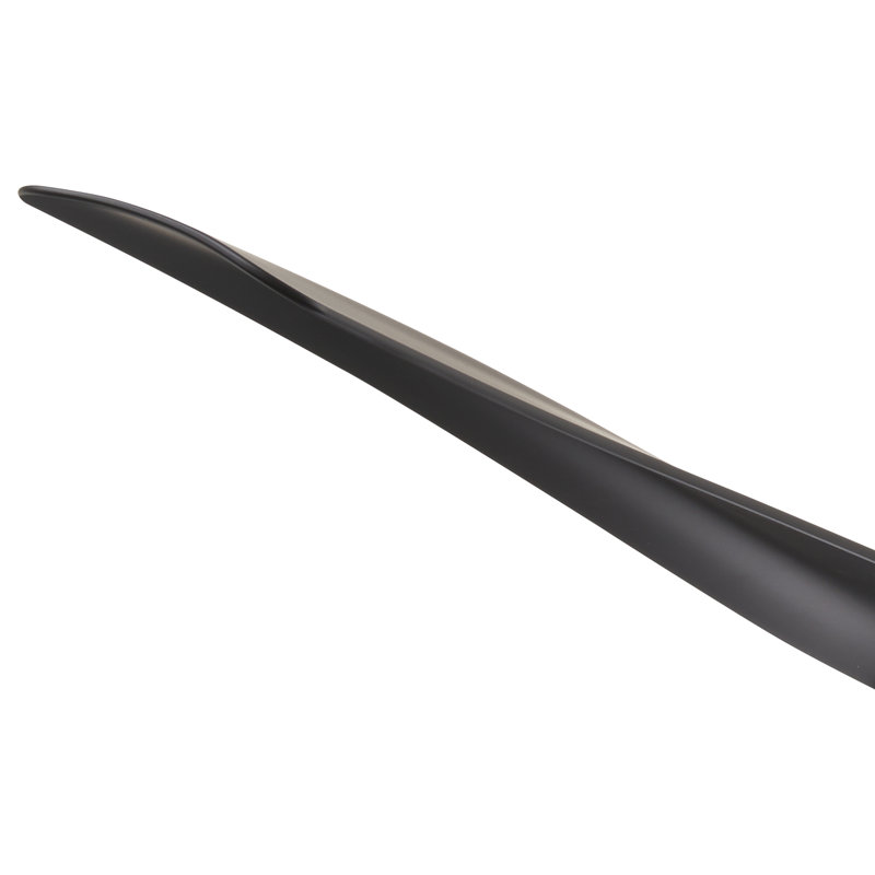 44" Simple 3 - Blade Outdoor Propeller Ceiling Fan with Remote Control, Coal