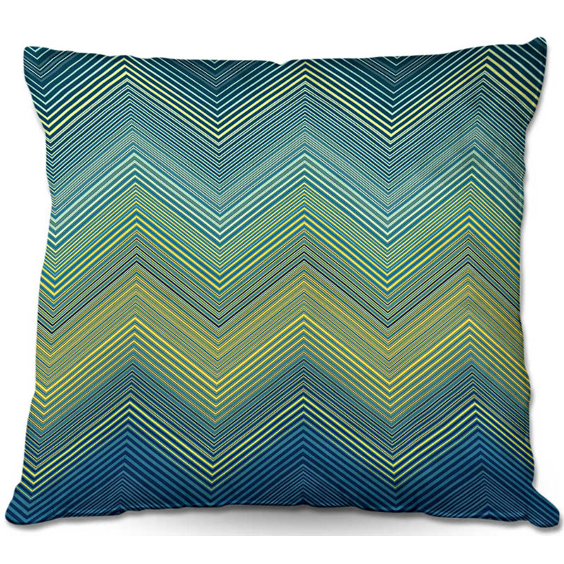 Chevron Reversible Throw Pillow, 16" x 16"