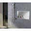 Niche de douche, acier inoxydable poli