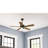 44" Swanson 5 - Blade Indoor Traditional Ceiling Fan with  Lights and Pull Chains-115235687-115235691