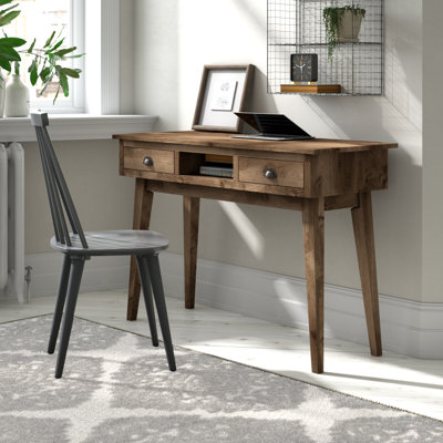 Aitken Solid Wood Top Writing Desk