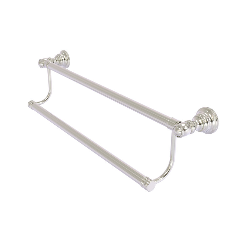 Double barre à serviettes murale 24 "Freyja, Nickel satiné