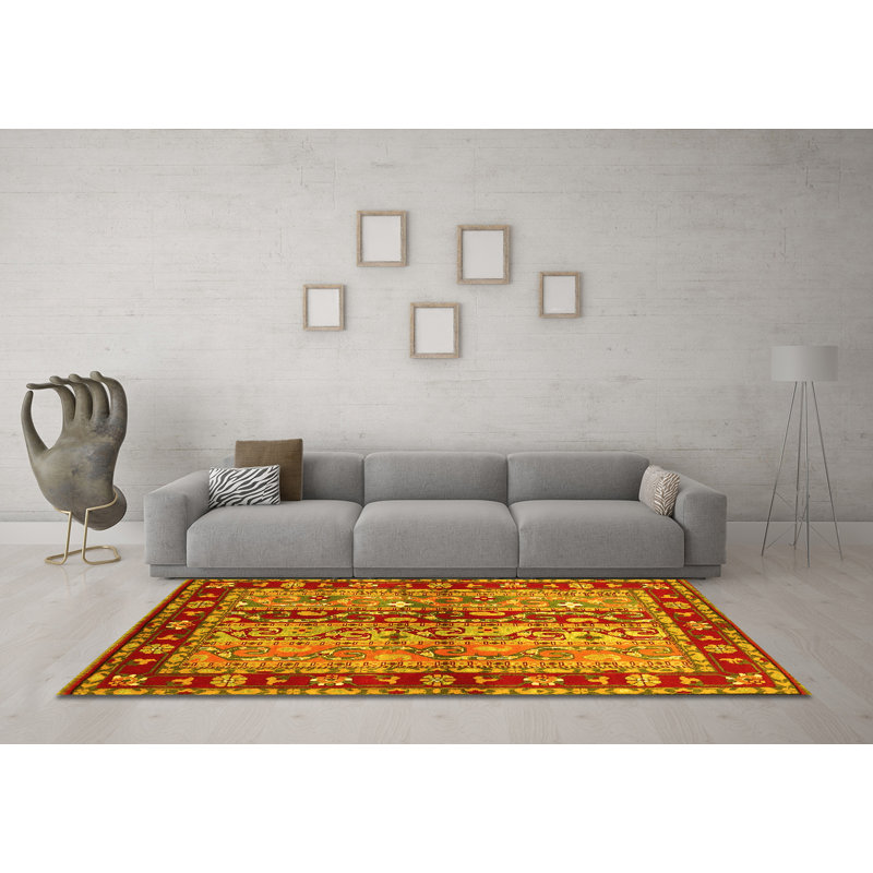 Performance Oriental Indoor Rug, Square 8'