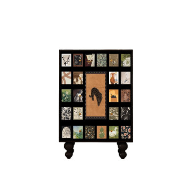 Five Drawer Wooden  Storage Chest