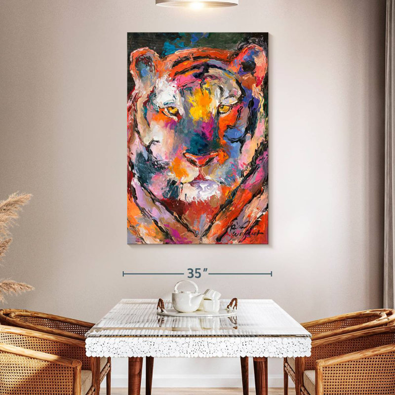 Brampt Tiger I, 30" H x 20" W
