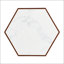 Table basse hexagonale en bois rustique rétro-287968915-287968913