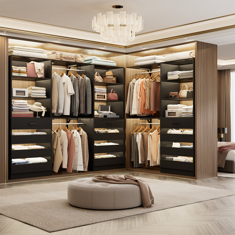 Closet System, Black