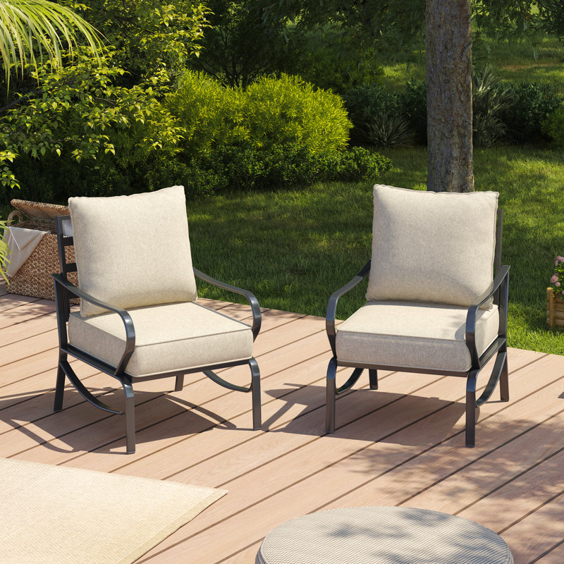 Chaise pivotante pour 2 personnes, Beige, Non
