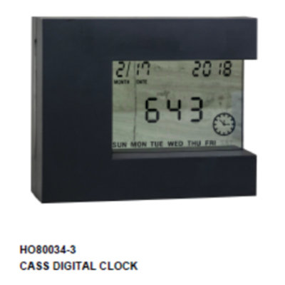 Horloge numérique Mihir (noir)