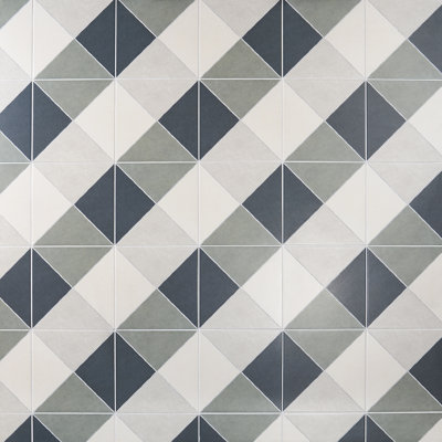 Ava Diagonal 9" x 9" Porcelain Tile (10.76 sq. ft./ Case)