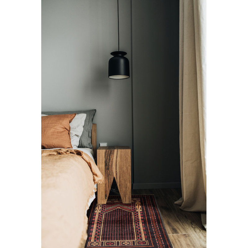 Teimani  Brown Rug 3'3" x 5'0"