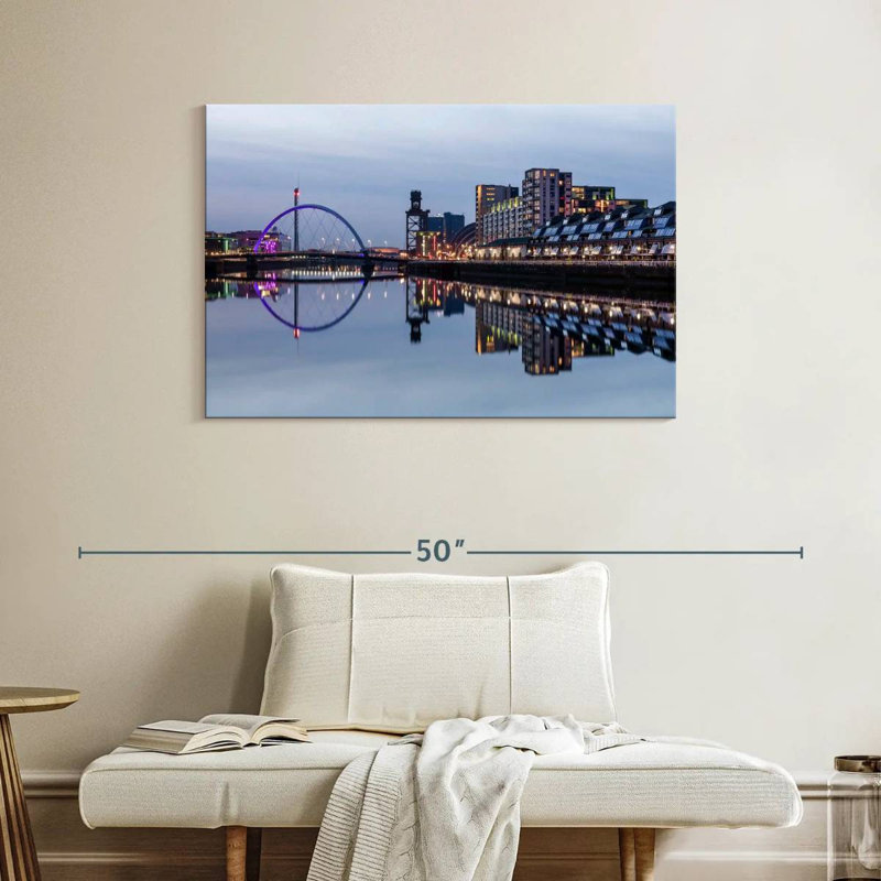 Glasgow Cityscape, 26" H x 39" W