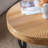 31.5" Round Wood Coffee Table-1845212639