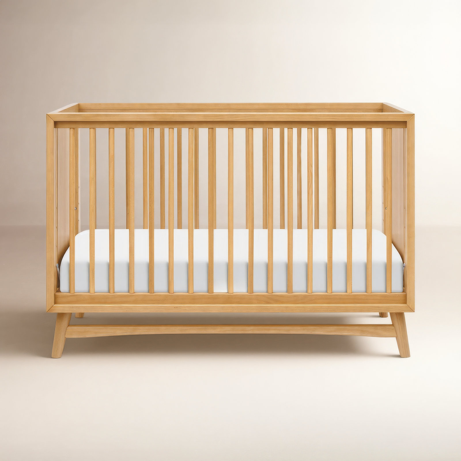 Peggy 3-in-1 Convertible Crib, Honey