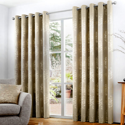 Elmwood Polyester Room Darkening Curtain Pair