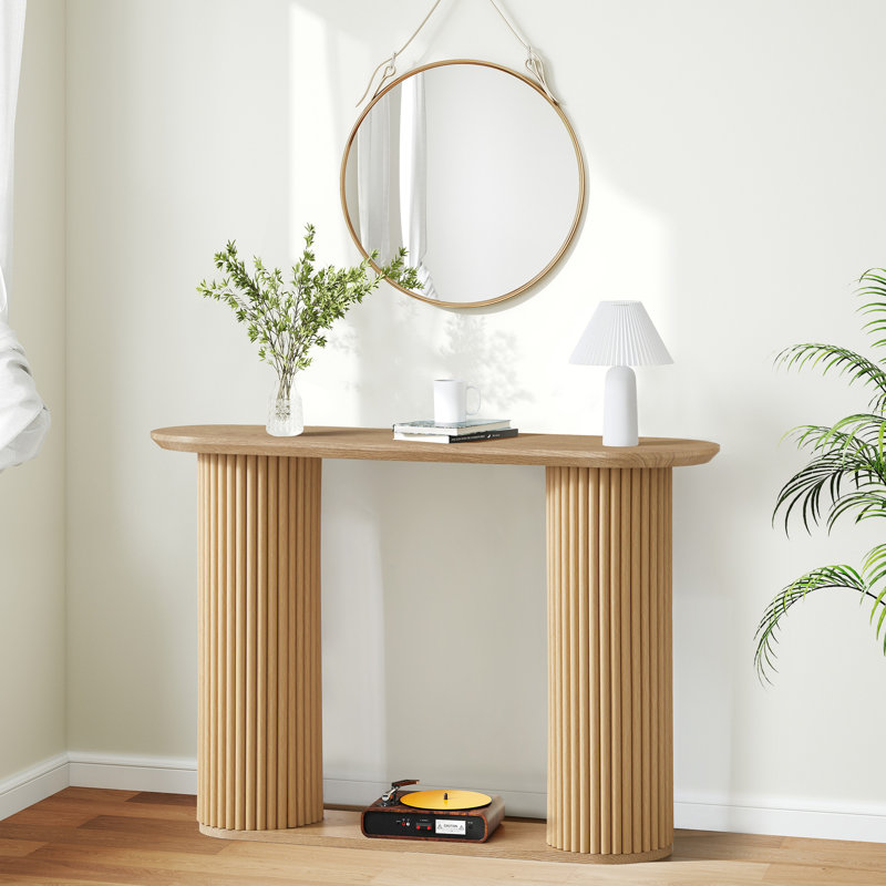 42.51" Console Table, Natural