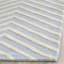 Tapis performance à chevrons en laine touffetée Sivad-782307121
