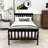 Twin Platform Bed with Headboard-1840408000