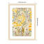 «Vibrant Botanical Pattern» par Fuselier, impression sur bois encadrée-117265584-117265596