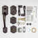 Prestige Madrina Handleset with Deadbolt and Door Lever and Rosette