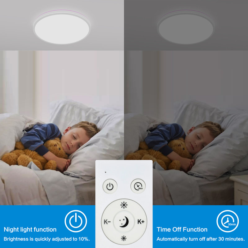 Azarias LED Flush Mount