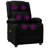 Vidaxl Massage Chair Black Faux Leather
