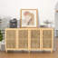 Buffet 4 portes, buffet pour la cuisine, vestibule, chêne, buffet