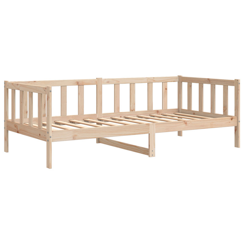 Marley Solid Wood EU Single - 90 X 200 Cm, Brown