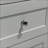 White Modern 3 Drawer Nightstand with Charging Station for Bedroom-1868983514